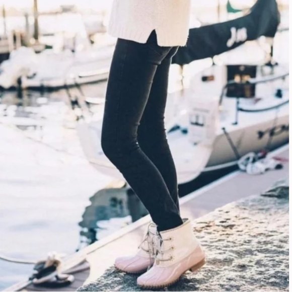 Jack Rogers Women's Chloe Boot Duck Rain Boots Pink Size 9 - Picture 15 of 15